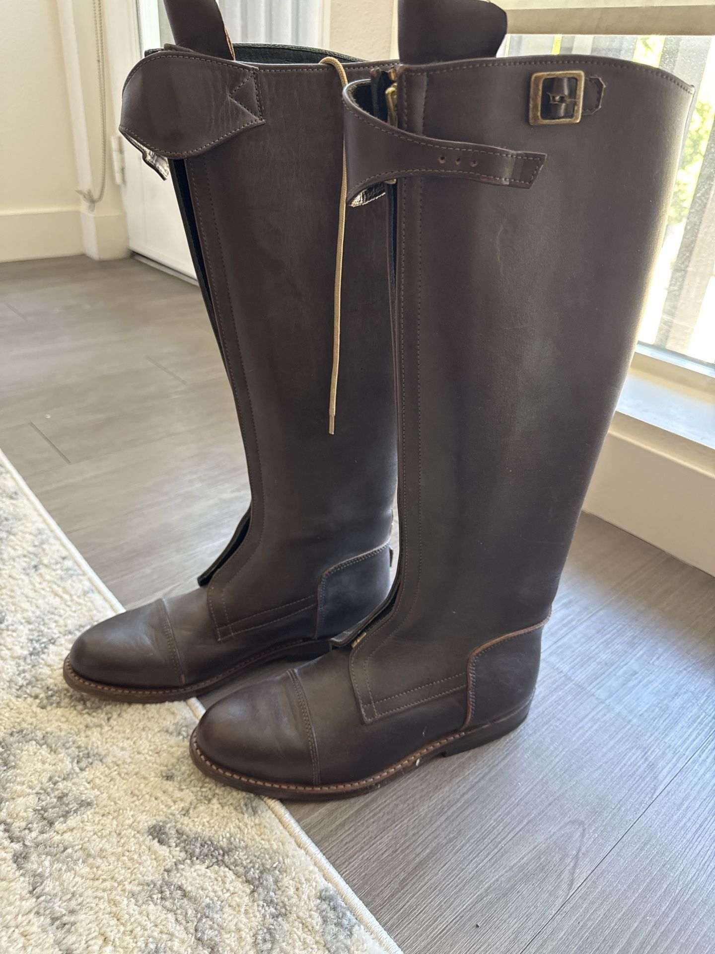 Leather Riding Boots