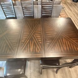 Dining Table With 6 Chairs