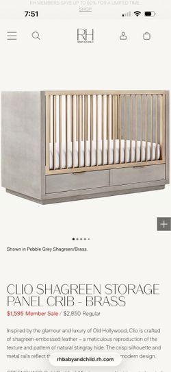 RH BABY CRIB