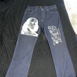 Blue Skydalimit pants 