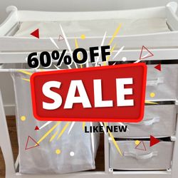 Badger Basket Sleigh Style Changing Table