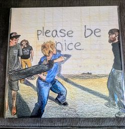Camping in Alaska - Please Be Nice Vinyl