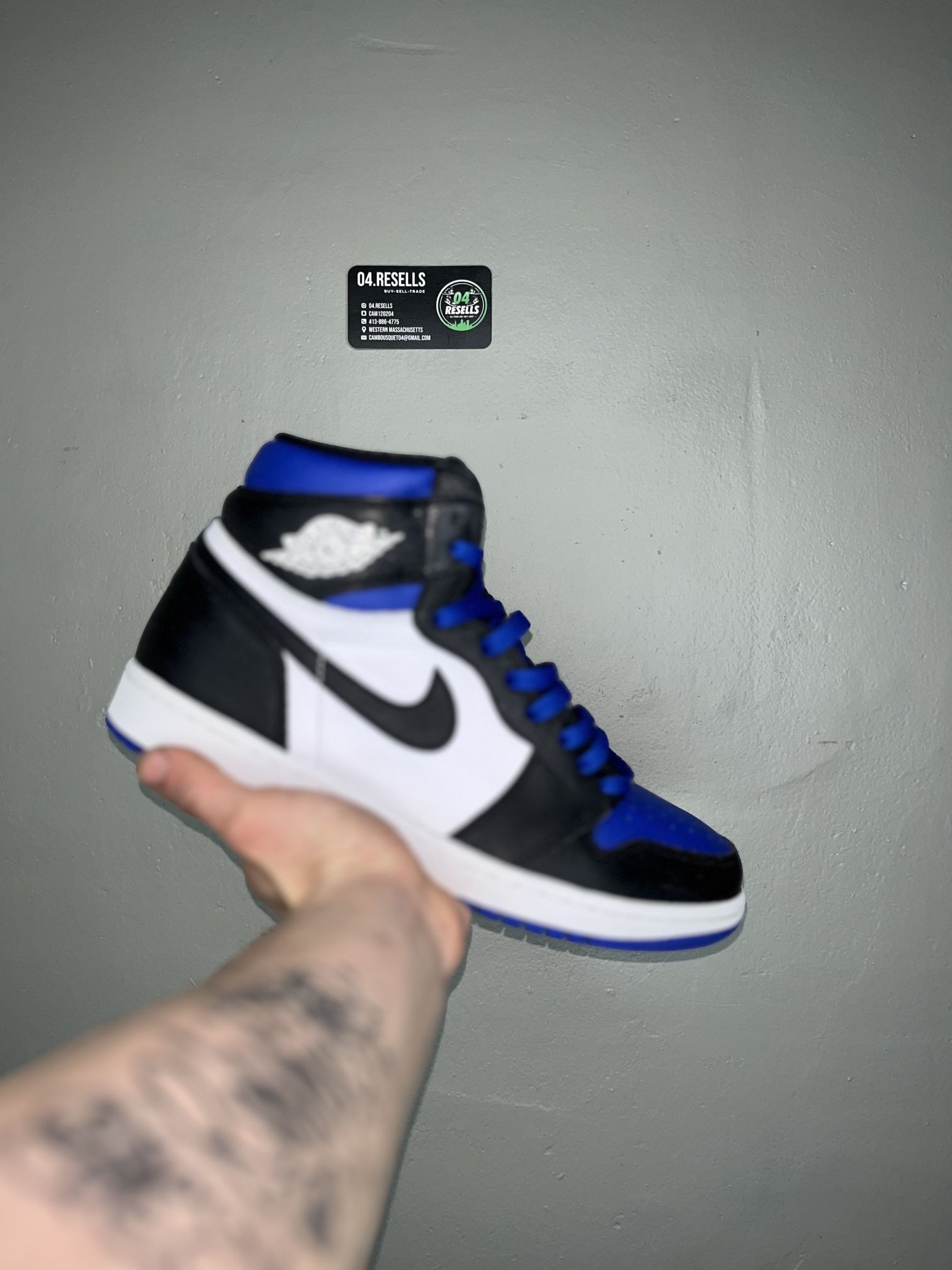Jordan 1 High Royal Toe