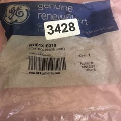 GE Control Knob OEM  Part # WH01X10318 Brand New 