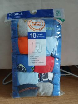 Wonder Nation Boys Boxer Briefs #L 10-12
