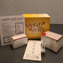 Wicked Words Game NEW 1999 Word Card Game For Wise, Witty, &  Winsome 