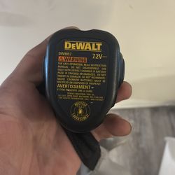 Dewalt battery 7.2
