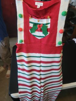 Eyeshadow Christmas Knit Sweater Dress Size S