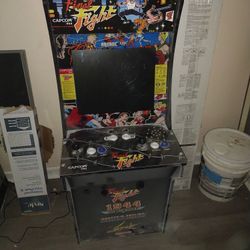 1 Up Capcom Street Fighter Arcade Game