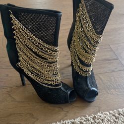 Sexy High Heel Booties Size 9