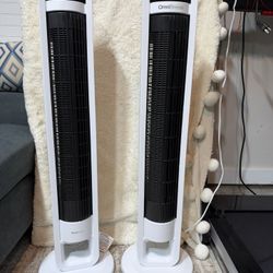 Pair of OmniBreeze Tower Fans