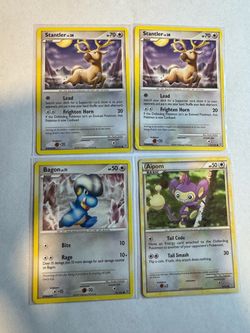 Pokémon TCG Card Lot of 4