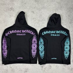Chrome Hoodie size Medium/Large