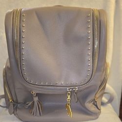 The Life Bags/ Alisha-Indian River Gray Backpack