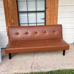 Burnt Orange Futon 