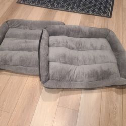 Pair Of Pet Beds For Dogs Cats 