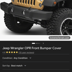 2015 Jeep Bumper