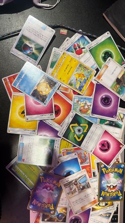 Japanese Pokémon Trading Cards Lot