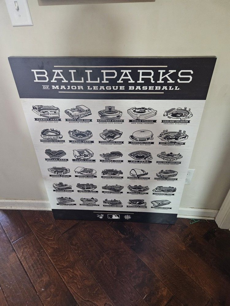 Art MLB Ball Parks