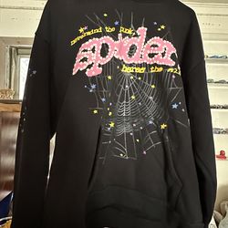 Spider V2 Pink and black hoodie