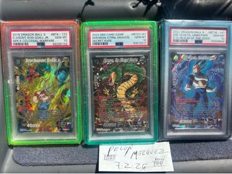 Dbz PSA 10 slabs