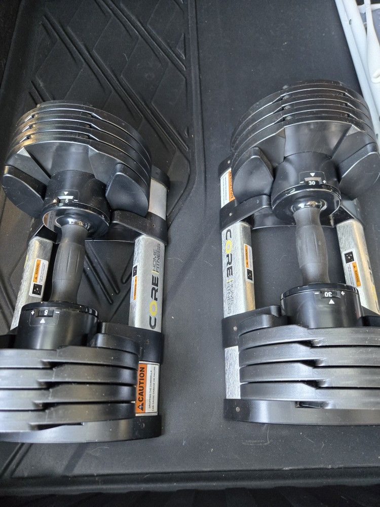 Adjustable Dumbbells