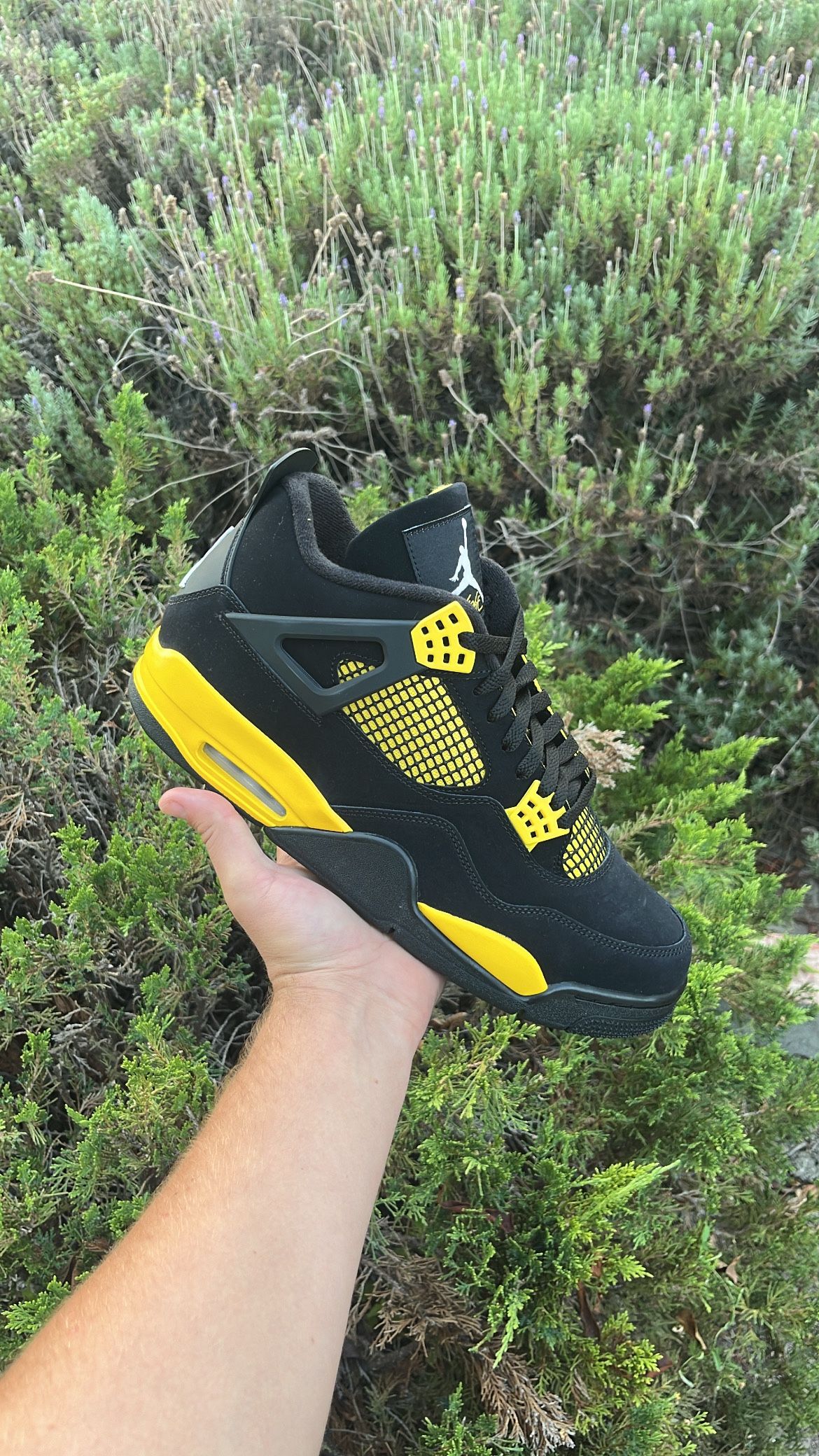 Jordan 4 Yellow Thunder Size 13 Brand New