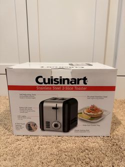Cuisinart CPT-320P1 Compact 2-Slice Toaster, Brushed Stainless Brand New