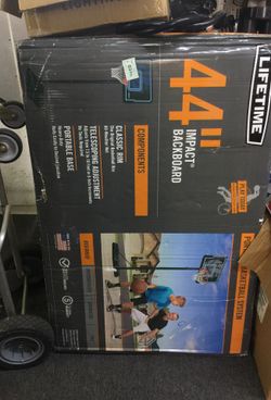 Portable basketball system