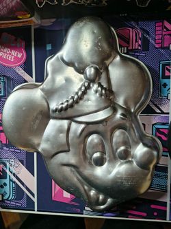 Mickey Mouse Face Vintage Cake Pan