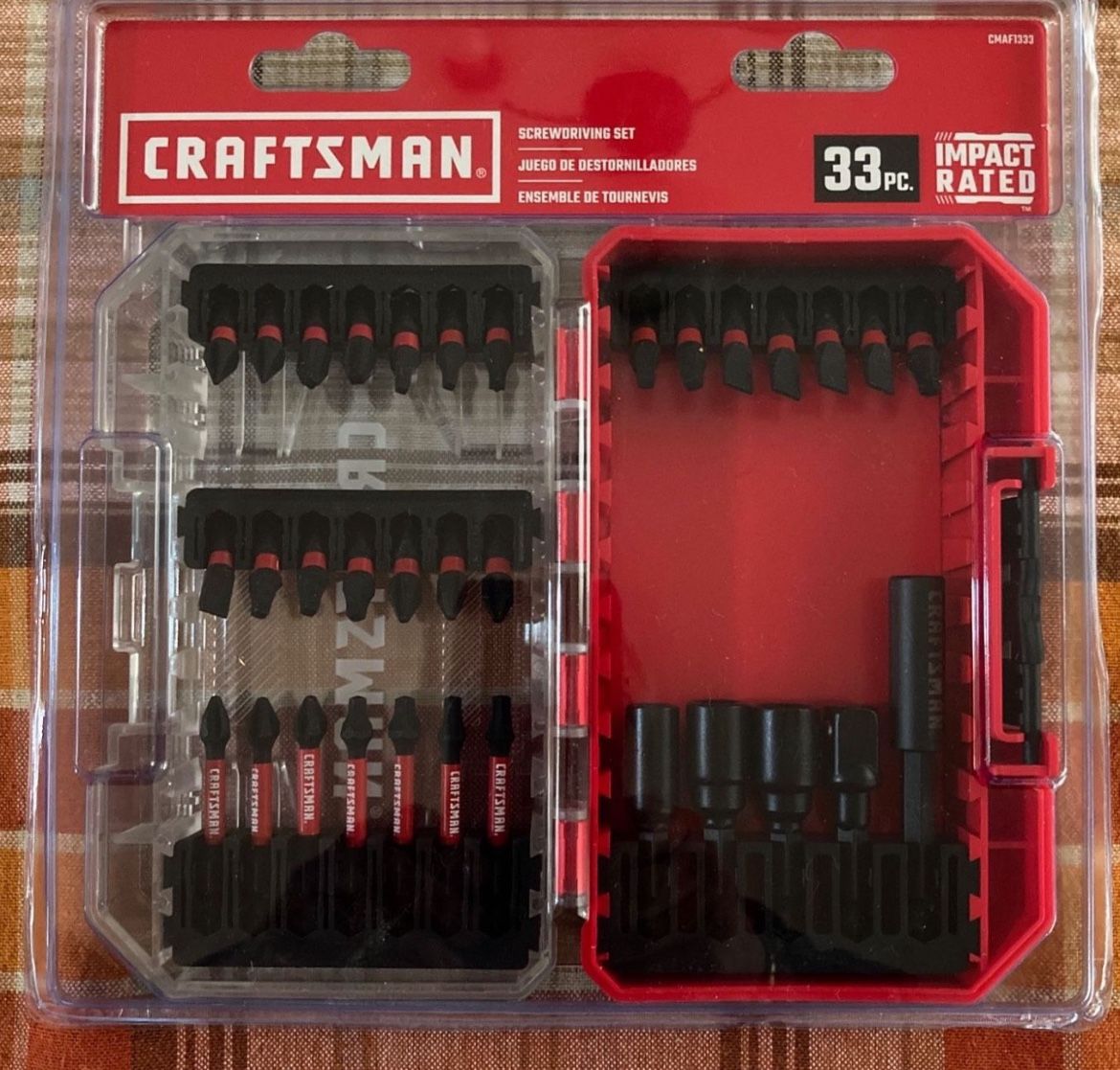 Craftsman Screwdriver bit Set **NEW**