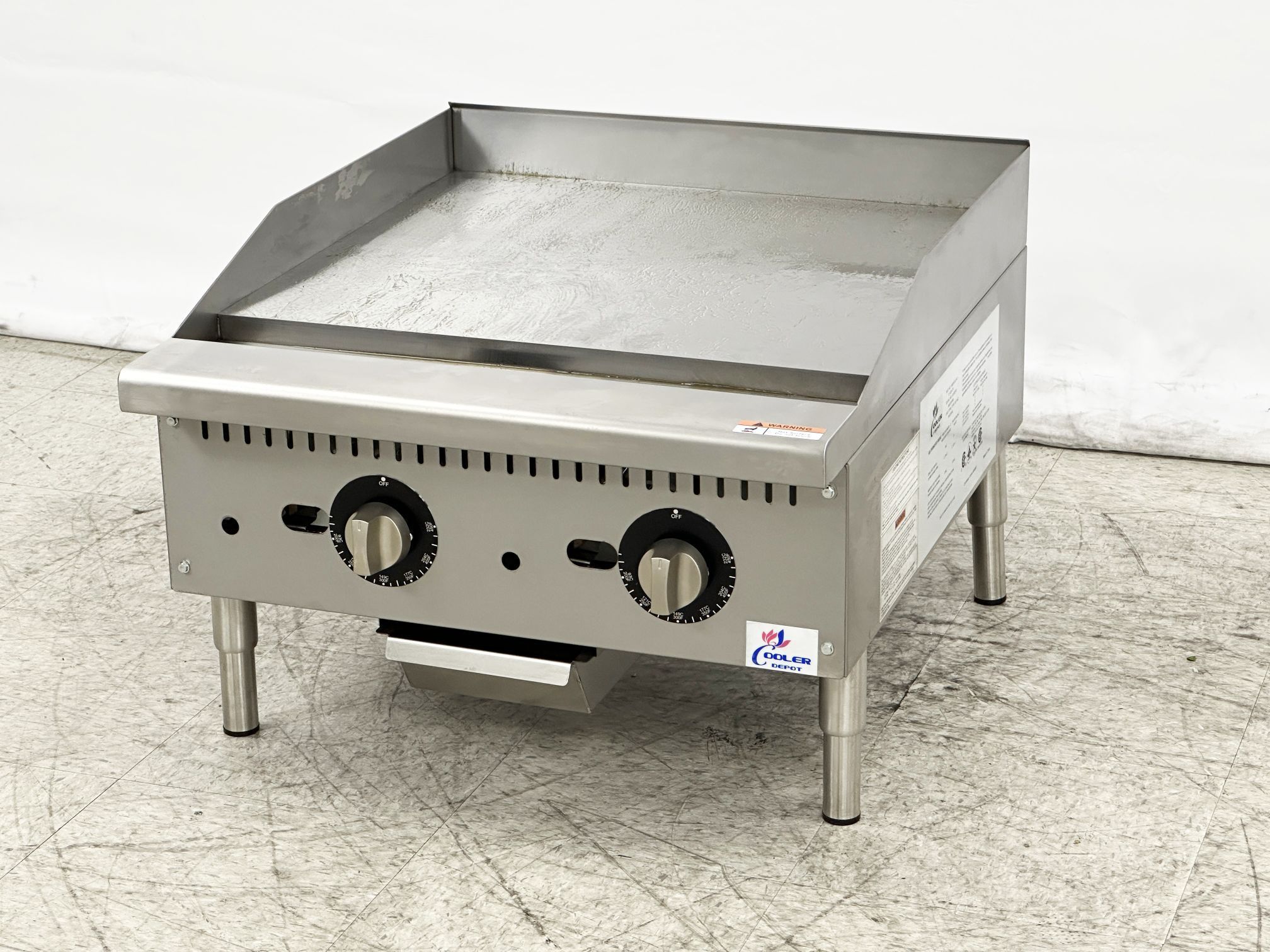 NSF 24 ins Thermostat griddle CD TG24