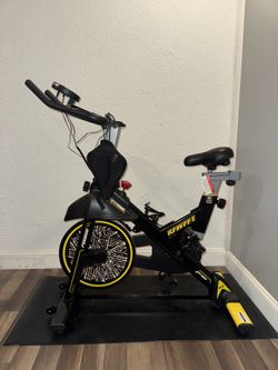 Pooboo Exercise Bike – Like New, Magnetic Belt Drive, Adjustable, 350lb Capacity 