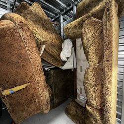 Couches with cushions