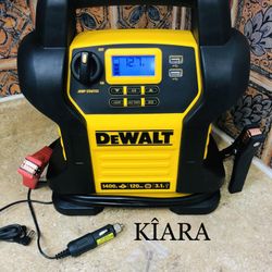 Dewalt Jump Starter/USB Power/Dijital Air Compressor Model DXAEJ14