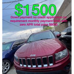 2015 Jeep Compass No Credit Check No Requirements 