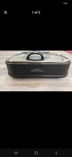Power Smokeless Grill with Glass Lid