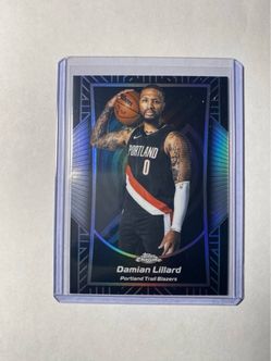 2025-26 Topps Chrome Update Damian Lillard Shadow Etch Refractor Case Hit SSP