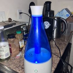 Pure Guardian, Ultrasonic Humidifier Whisper Quiet With Light White