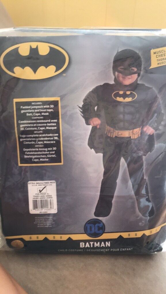 Batman Halloween costume - toddler up to age 5