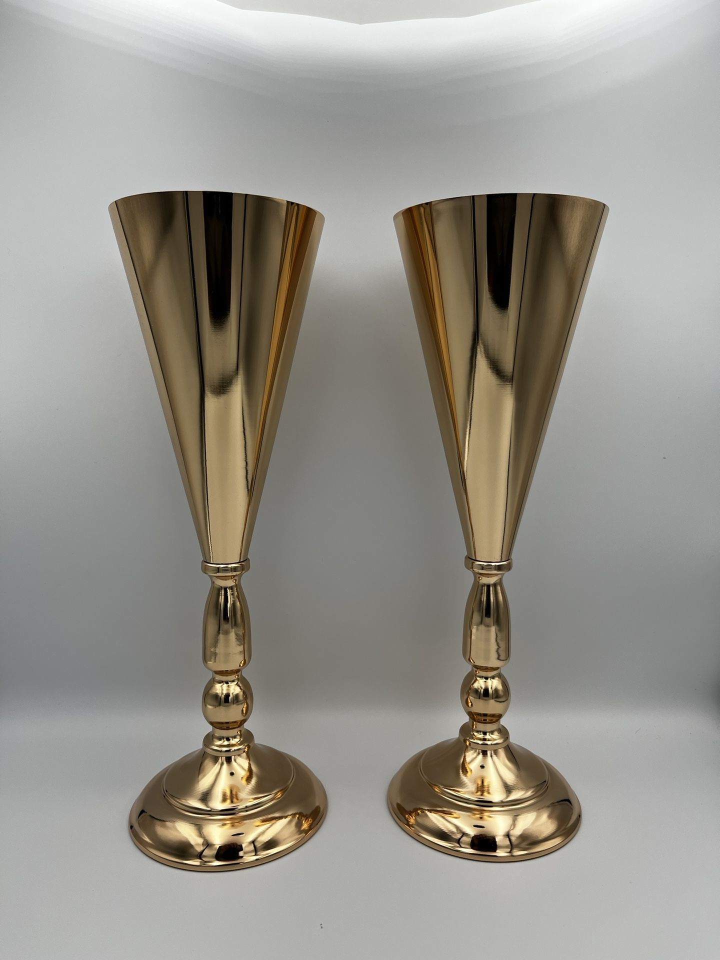 2pc Tabletop Flower Stand Vase
