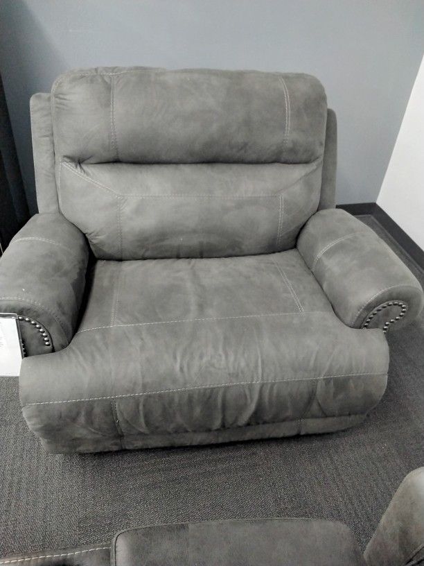 Austere Oversized Recliner 