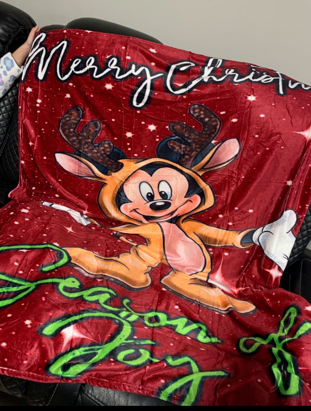 Mickey Mouse Blanket New