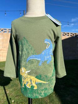Cat & Jack Dinosaur Long Sleeve Shirt