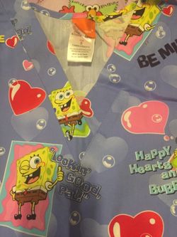 SpongeBob scrub top!