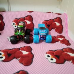 Monster Jam Trucks Lot Of 2 