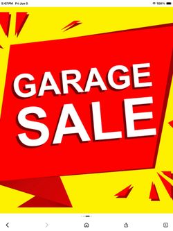 Garage Sale Saturday 6/8 @8am