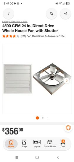 Whole house Fan