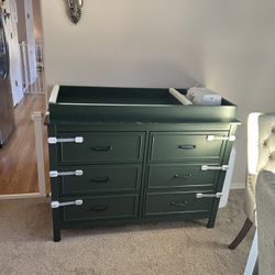 Dresser Or Changing Table and Wipe Warmer
