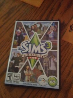 Pic the sims 3 university life